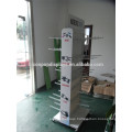 Outdoor Fall Protection Equipment Movable Metal Display Shelf Unit Floor Hanging Shelf Display Unit